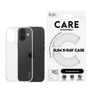 iPhone 16 PanzerGlass Care Fashion Slim X-Ray Skal - Transparent