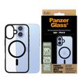 iPhone 16 PanzerGlass HardCase MagSafe-kompatibelt Skal - svart / transparent