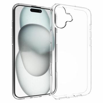 iPhone 16 Plus Anti-Halk TPU-skal - Genomskinlig