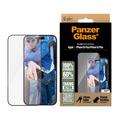 iPhone 16 Plus/15 Plus PanzerGlass Ultra-Wide Fit EasyAligner Skärmskydd - 9H - Svart Kant