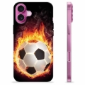 iPhone 16 Plus TPU-Skal - Fotbollsflamma