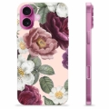 iPhone 16 Plus TPU-Skal - Romantiska Blommor