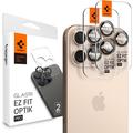 iPhone 16 Pro/16 Pro Max Spigen Glas.tR Ez Fit Optik Pro Kameralinsskydd - Desert titan