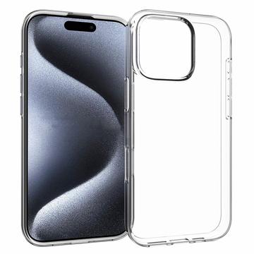 iPhone 16 Pro Anti-Halk TPU-skal - Genomskinlig