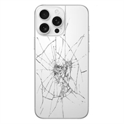 iPhone 16 Pro Bakskal Reparation - Endast Glas - White Titanium