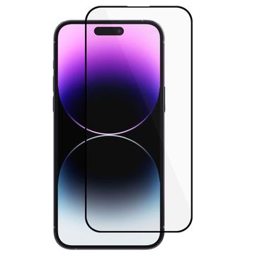 iPhone 16 Pro Heltäckande Härdat Glas Skärmskydd - 9H - Svart Kant