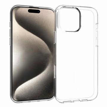 iPhone 16 Pro Max Anti-Halk TPU-skal - Genomskinlig