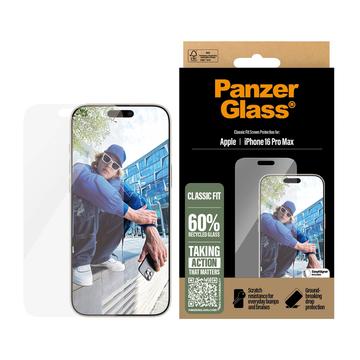 iPhone 16 Pro Max PanzerGlass Classic Fit Skärmskydd - 9H