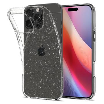 iPhone 16 Pro Max Spigen Liquid Crystal Glitter Skal - Genomskinlig