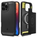 iPhone 16 Pro Max Spigen Rugged Armor Mag TPU-skal - Svart