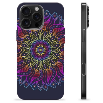 iPhone 16 Pro Max TPU-Skal - Färgrik Mandala