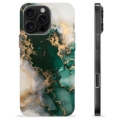 iPhone 16 Pro Max TPU-Skal - Jade Marmor