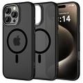 iPhone 16 Pro Max Tech-Protect MagEdge-Skal - MagSafe-kompatibel - Matt svart / Gunmetal