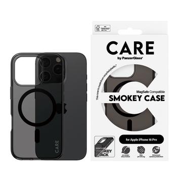 iPhone 16 Pro PanzerGlass Care Smokey Urban Combat Skal - MagSafe-kompatibelt - Svart