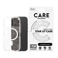 iPhone 16 Pro PanzerGlass Care Star Lit-Skal - MagSafe-kompatibel - Vit