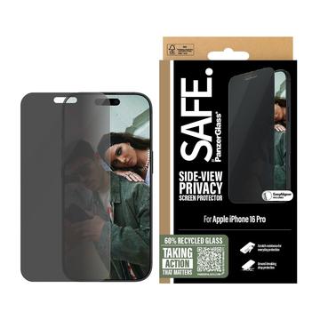 iPhone 16 Pro PanzerGlass Safe Privacy Ultra-Wide Fit skärmskydd av härdat glas - 9H