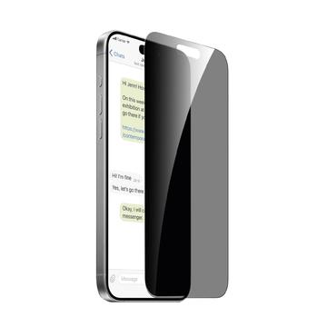 iPhone 16 Pro Puro Privacy skärmskydd av härdat glas 9H - Anti-spion