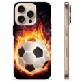 iPhone 16 Pro TPU-Skal - Fotbollsflamma