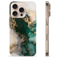 iPhone 16 Pro TPU-Skal - Jade Marmor