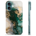 iPhone 16 TPU-Skal - Jade Marmor