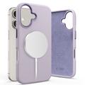 iPhone 16 Tech-Protect Silicone Pure-Skal - MagSafe-kompatibelt - Mauve