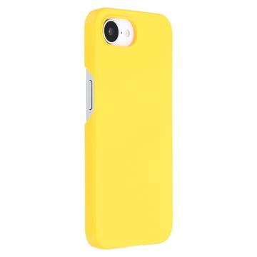 iPhone 16e Gummerat Plastskal - Gul