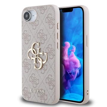 iPhone 16e Guess 4G Big Metal Logo Hybrid Skal