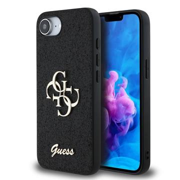 iPhone 16e Guess Fixed Glitter 4G Metal Logo Skal