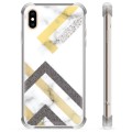 iPhone X / iPhone XS Hybridskal - Abstrakt Marmor