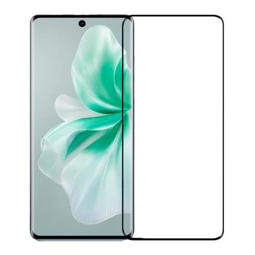 vivo S18/S18 Pro Heltäckande Härdat Glas Skärmskydd - 9H - Svart Kant