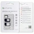 4smarts 3-in-1 SIM Kort Adapter Set