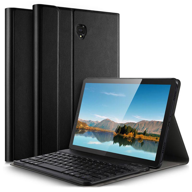 samsung galaxy tab s4 tablet with keyboard