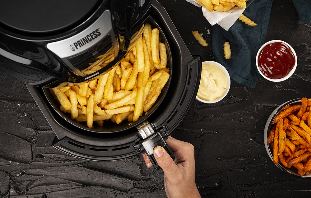 Princess 182021 XL Digital Airfryer - 1400W, 3.2l - Svart