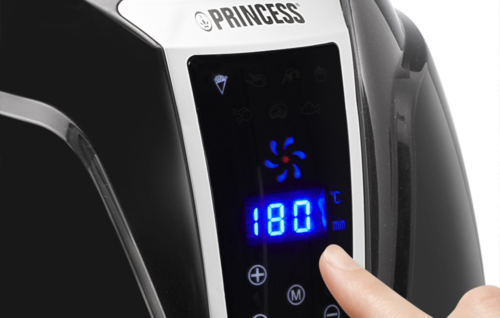 Princess 182021 XL Digital Airfryer - 1400W, 3.2l - Svart