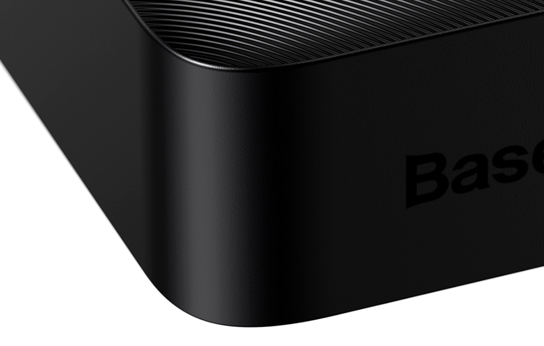 Baseus Bipow Power Bank med digital display 15W och 30000mAh - Svart