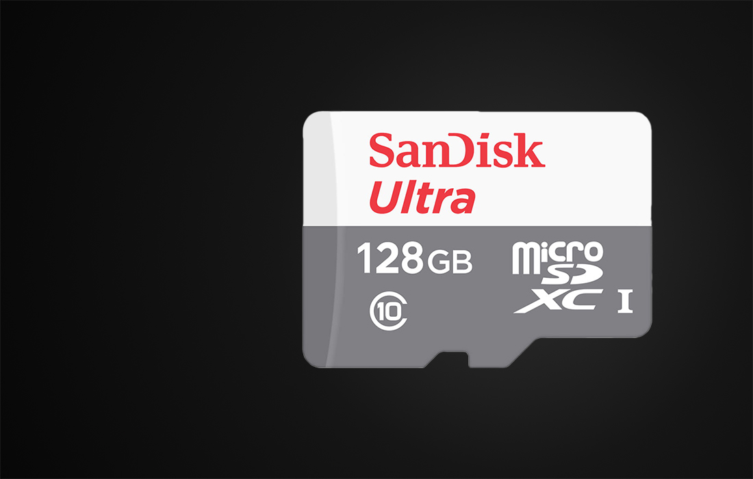 SanDisk Ultra microSDXC Minneskort SDSQUNR-128G-GN6MN - 128GB