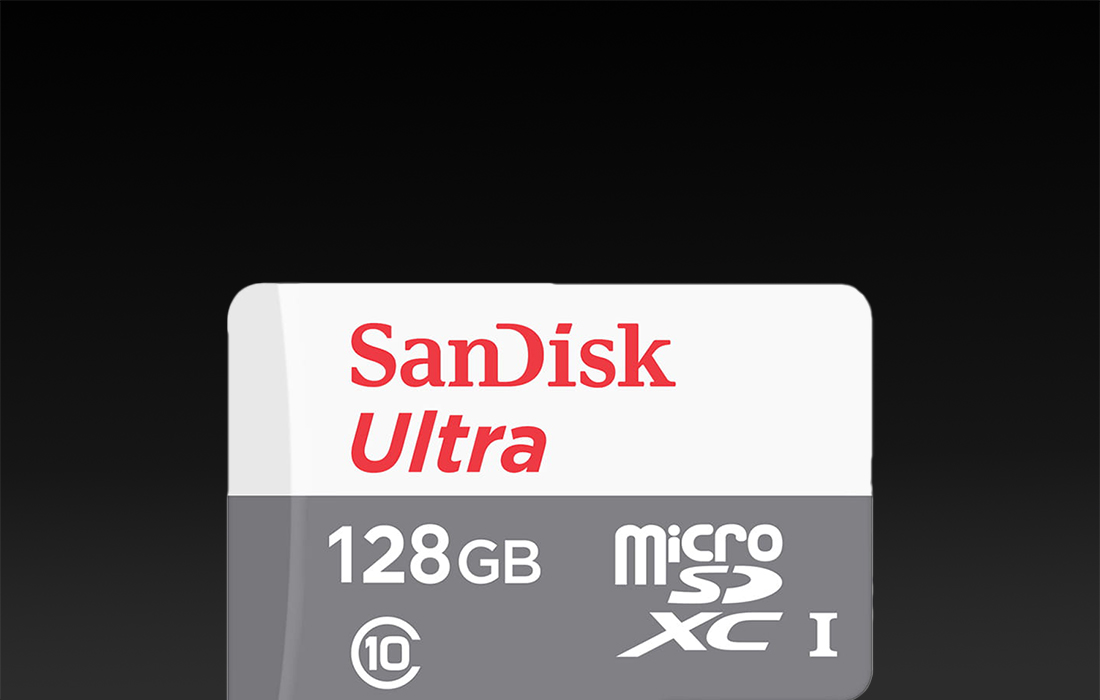 SanDisk Ultra microSDXC Minneskort SDSQUNR-128G-GN6MN - 128GB