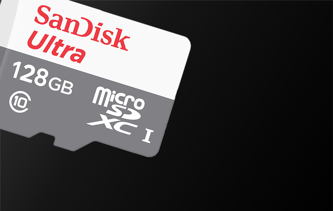 SanDisk Ultra microSDXC Minneskort SDSQUNR-128G-GN6MN - 128GB