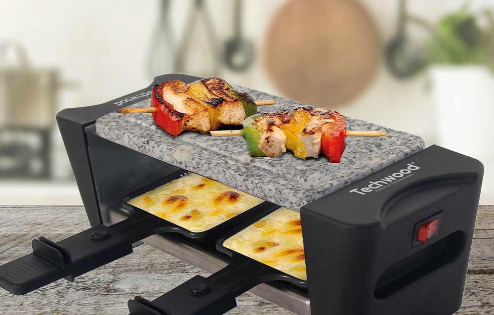 Techwood grill TRD-346 Elektrisk Raclette duo