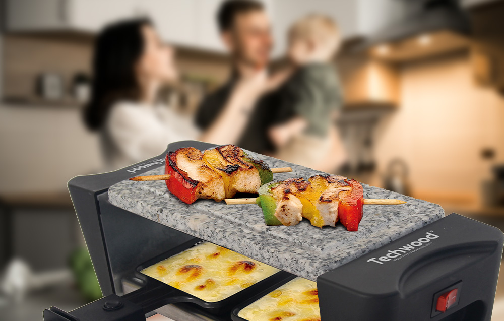 Techwood grill TRD-346 Elektrisk Raclette duo